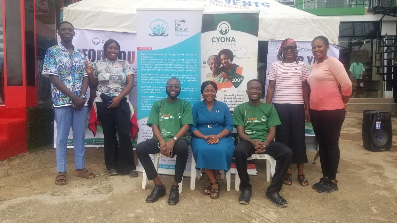 Cyona Medicare Partners with Family for Change Initiative for Medical Outreach
